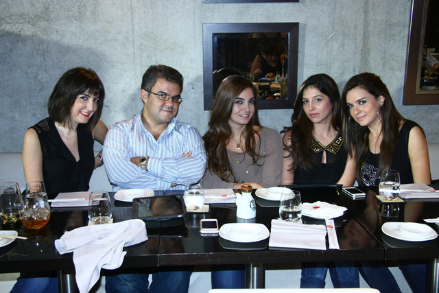 Media gathering at Maki